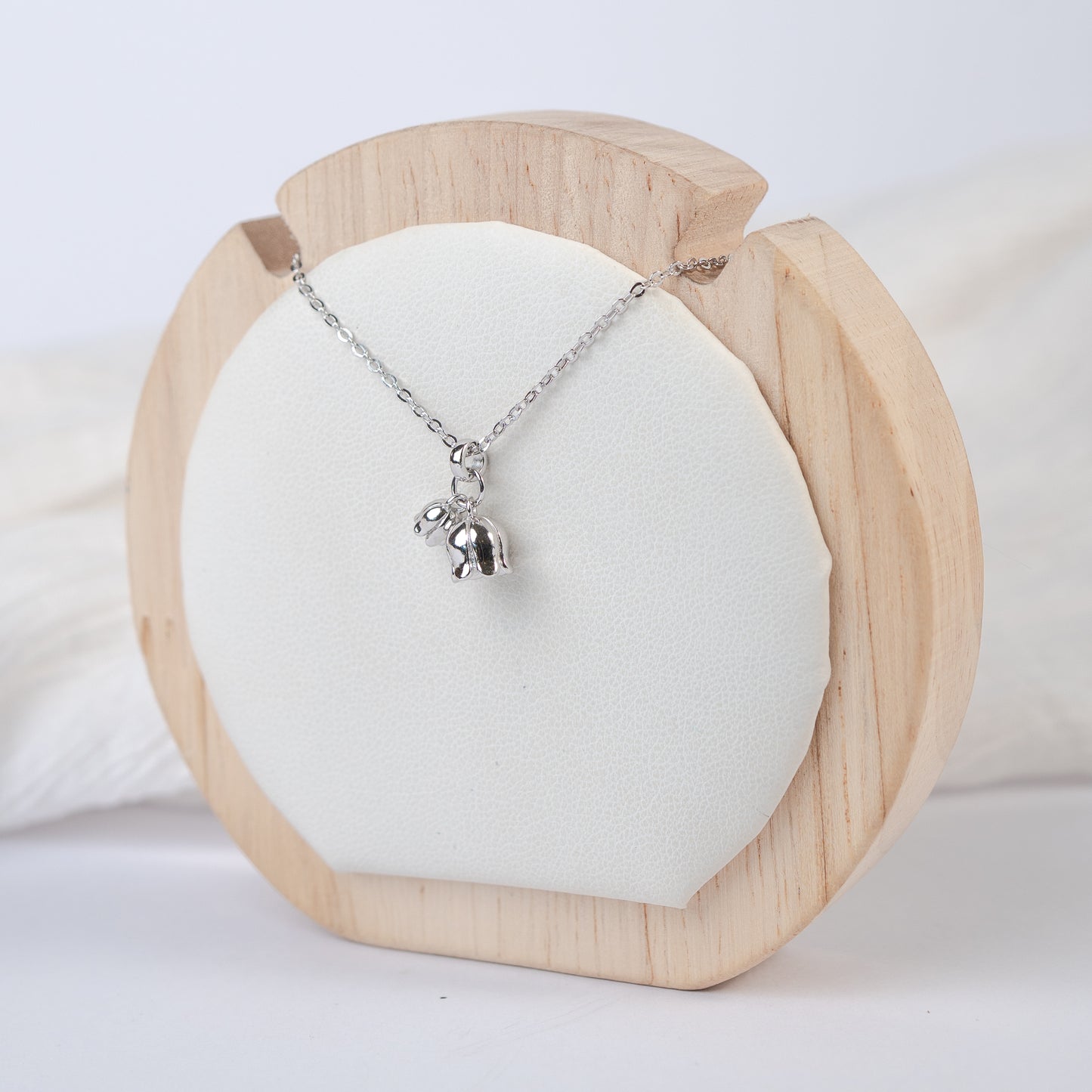 Collar dos flores
