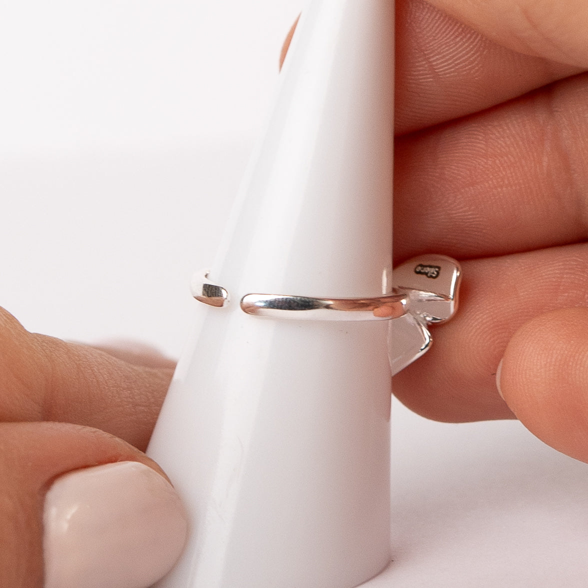 Anillo ajustable cinta