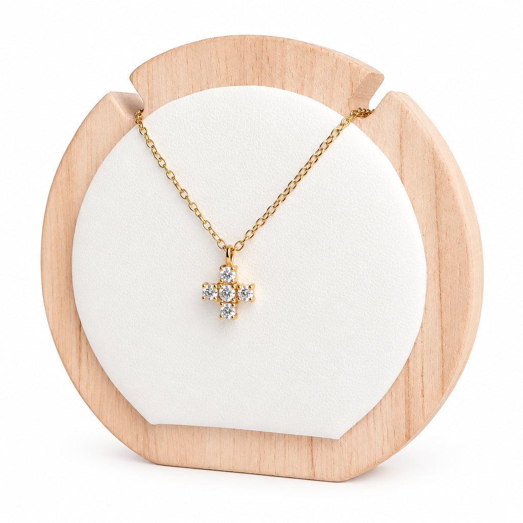 Collar cruz lumiere
