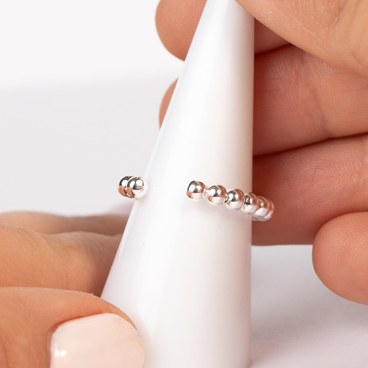 Anillo ajustable antiestrés