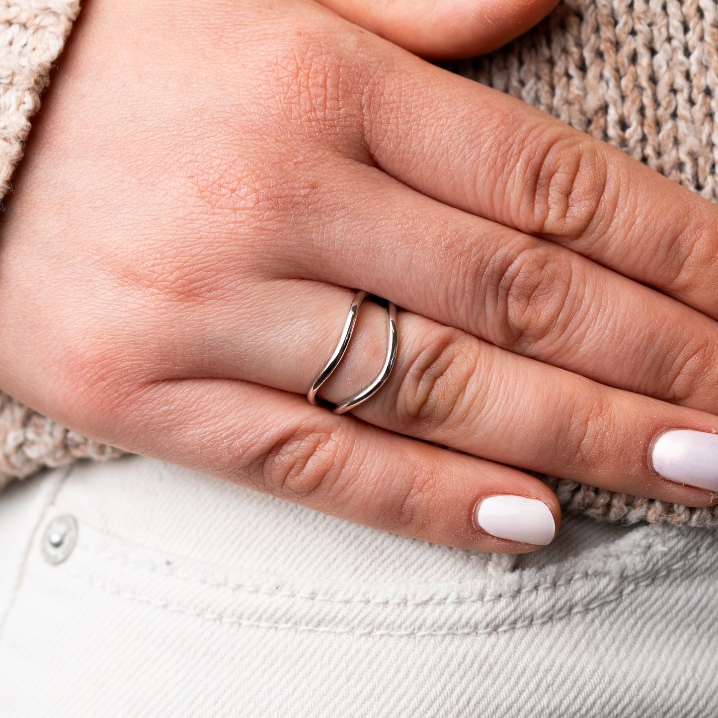 Anillo ajustable doble