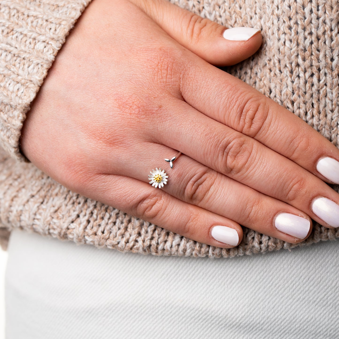 Anillo ajustable margarita
