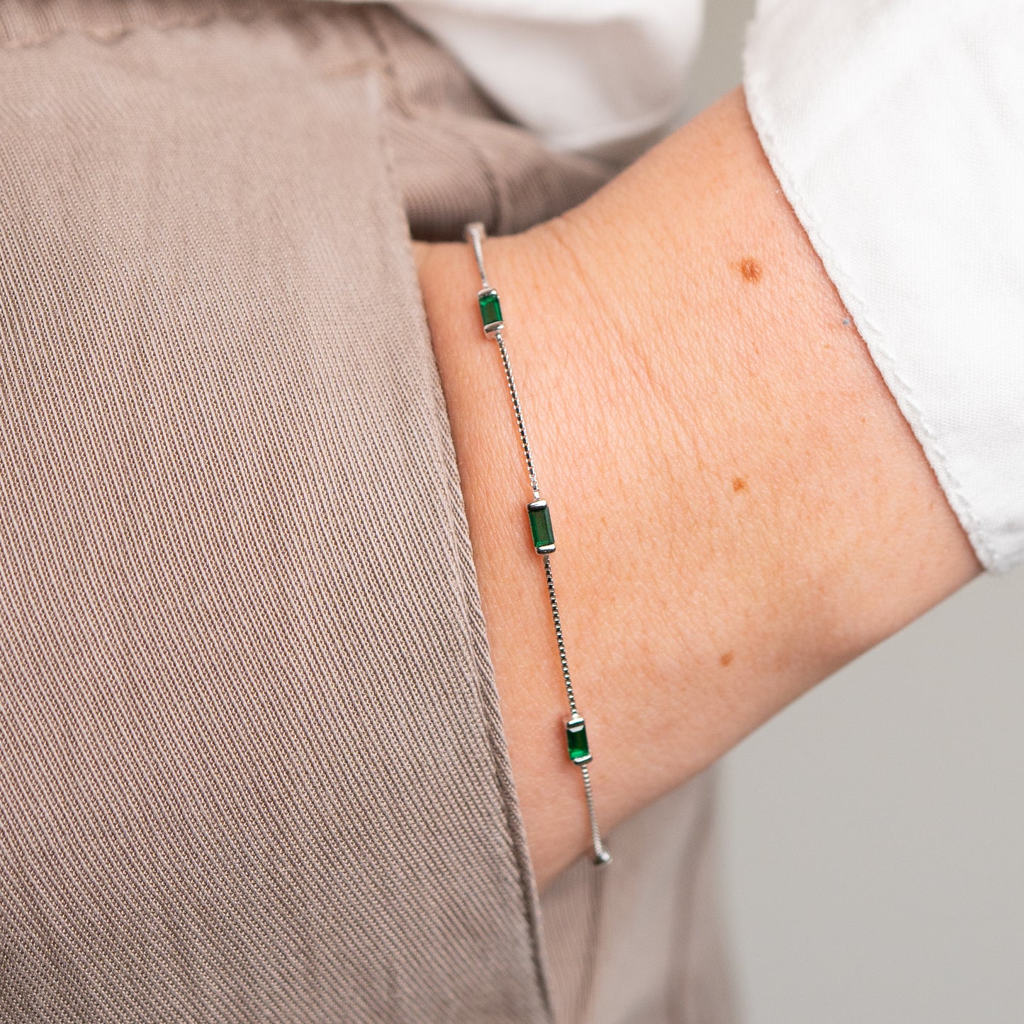 Pulsera circones verdes