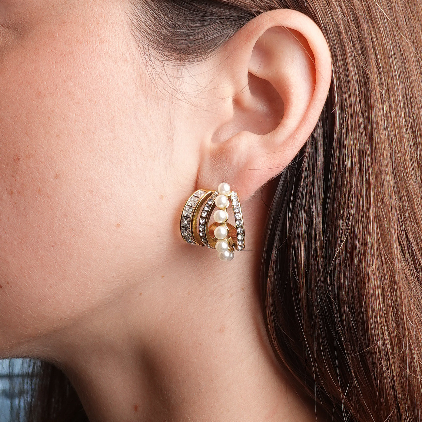 Aros semi argolla Isabella