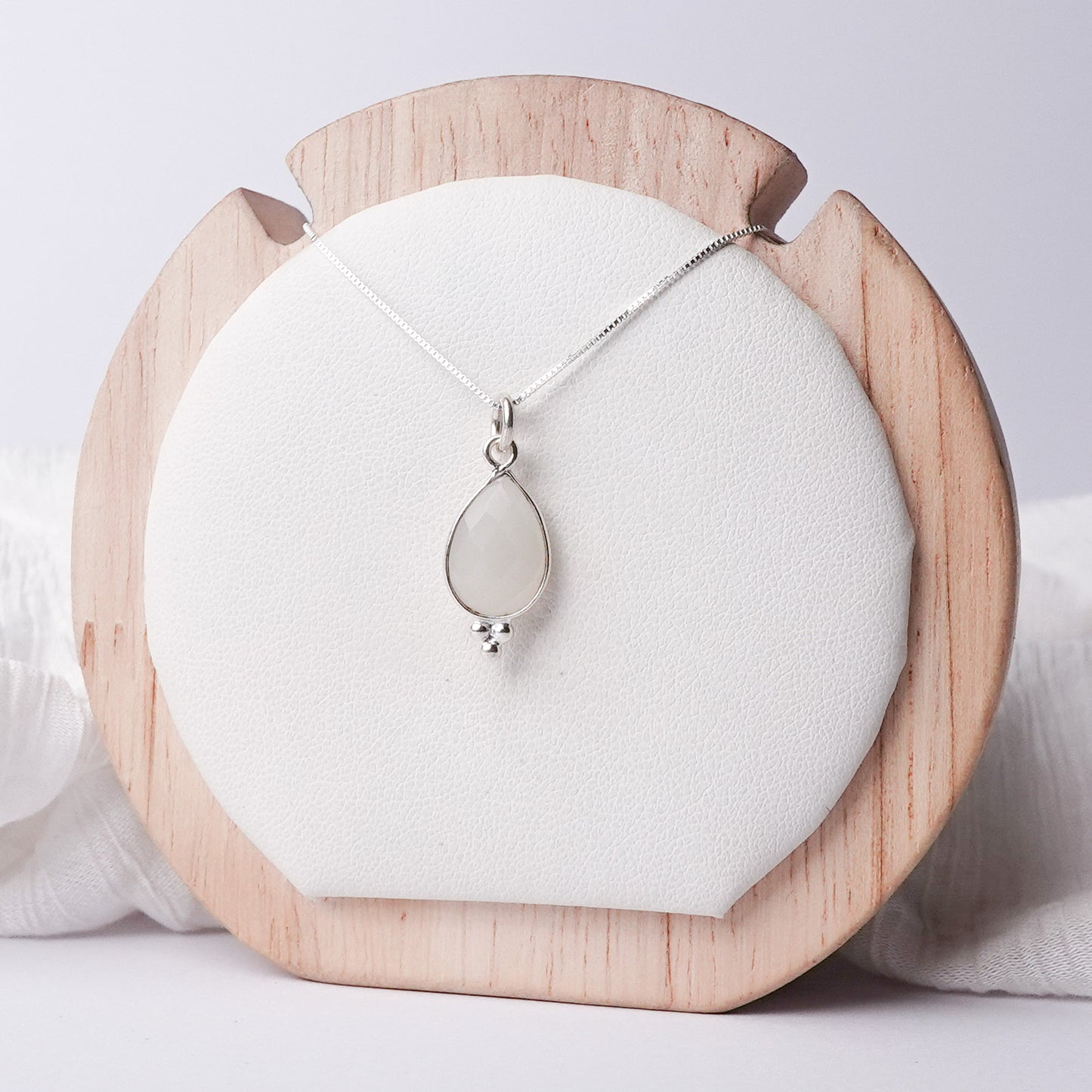 Collar cristal alma perla