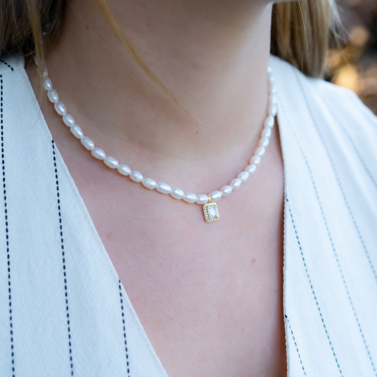 Collar perla eterna