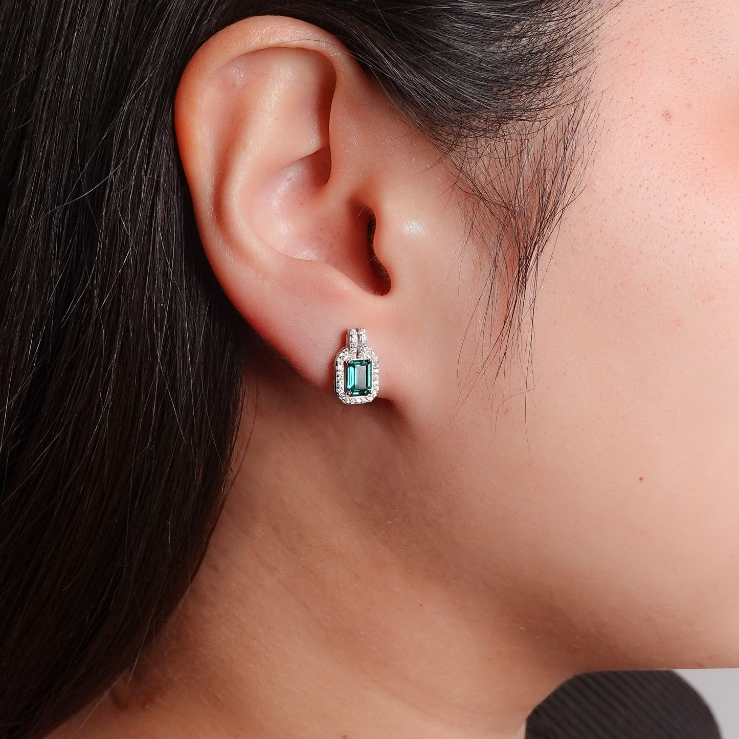 Aros pegados Emerald