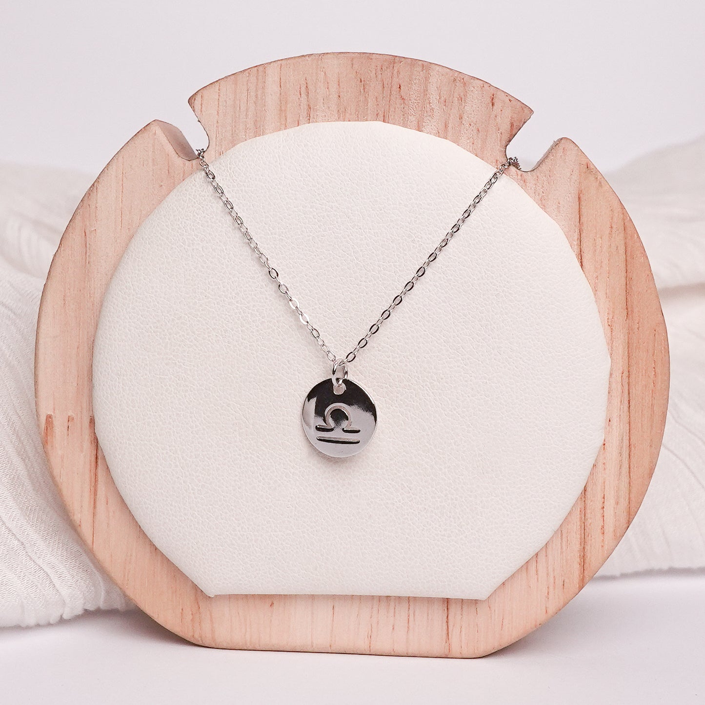 Collar Zodiac Silver Libra