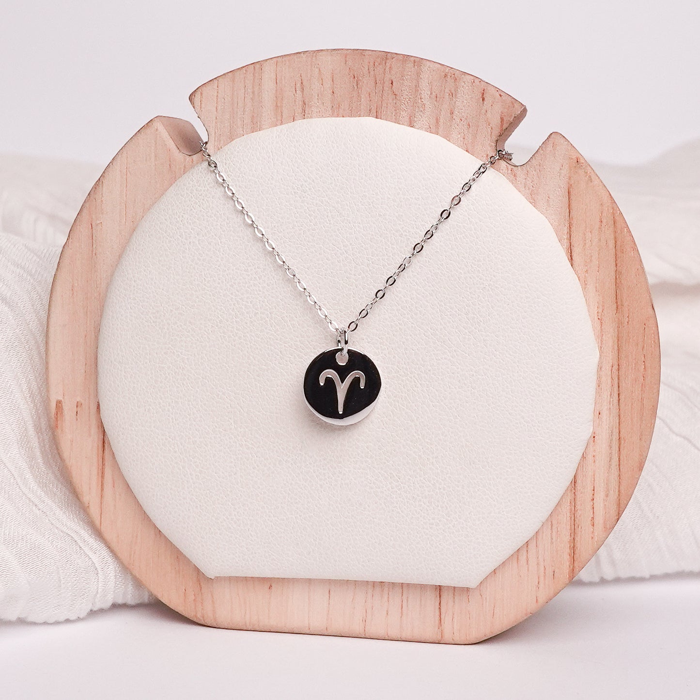 Collar Zodiac Silver Aries