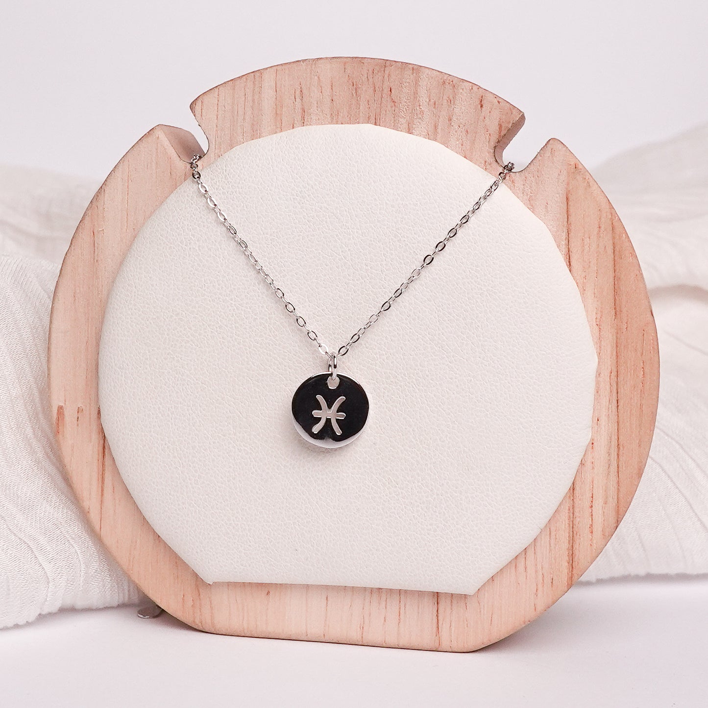 Collar Zodiac Silver Piscis