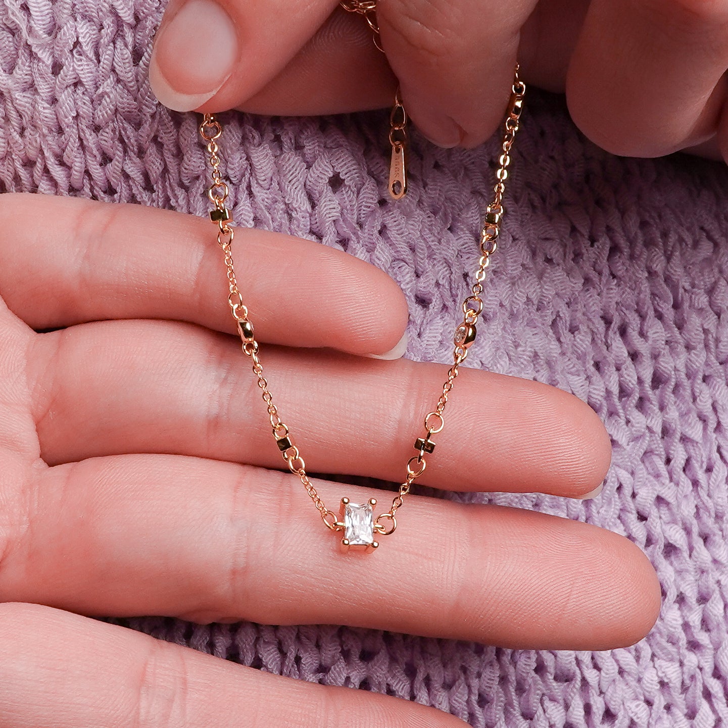 Pulsera Alba bañada en oro