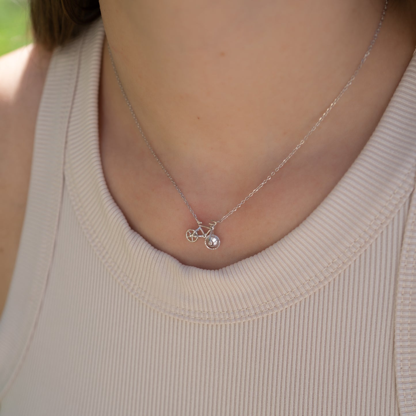 Collar bicicleta circones