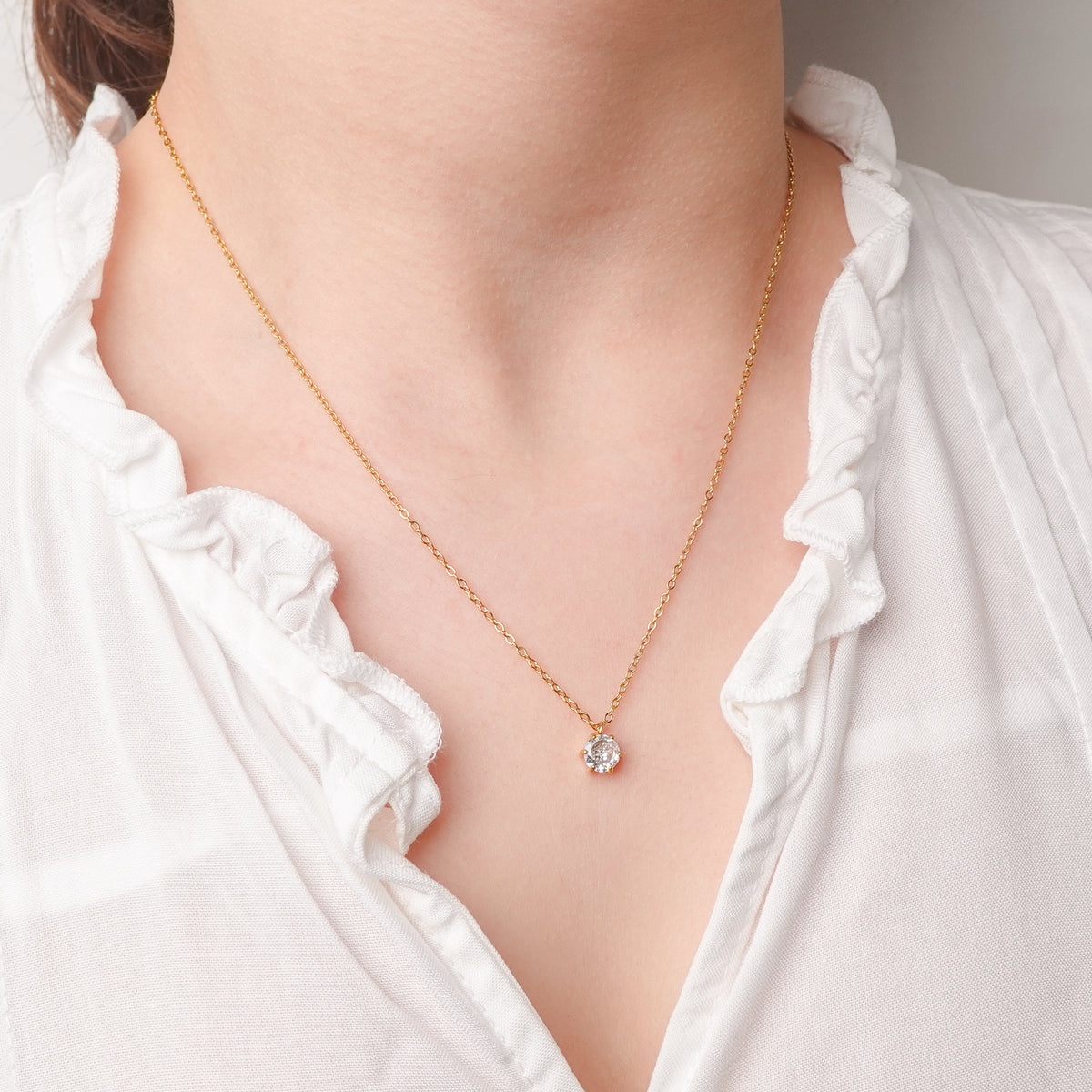 Collar Eclat bañado en oro