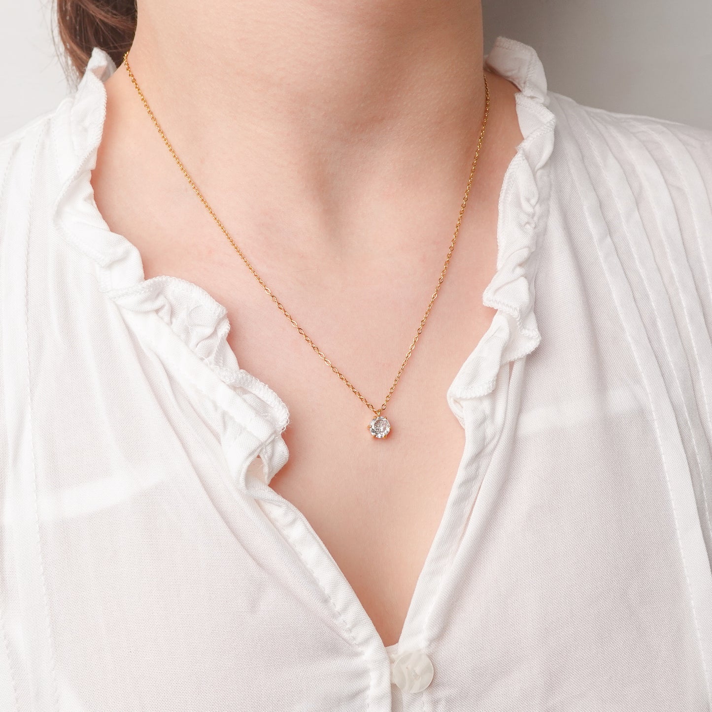 Collar Eclat bañado en oro