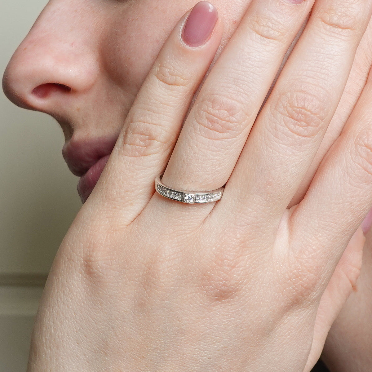 Anillo ajustable Prisma Luz