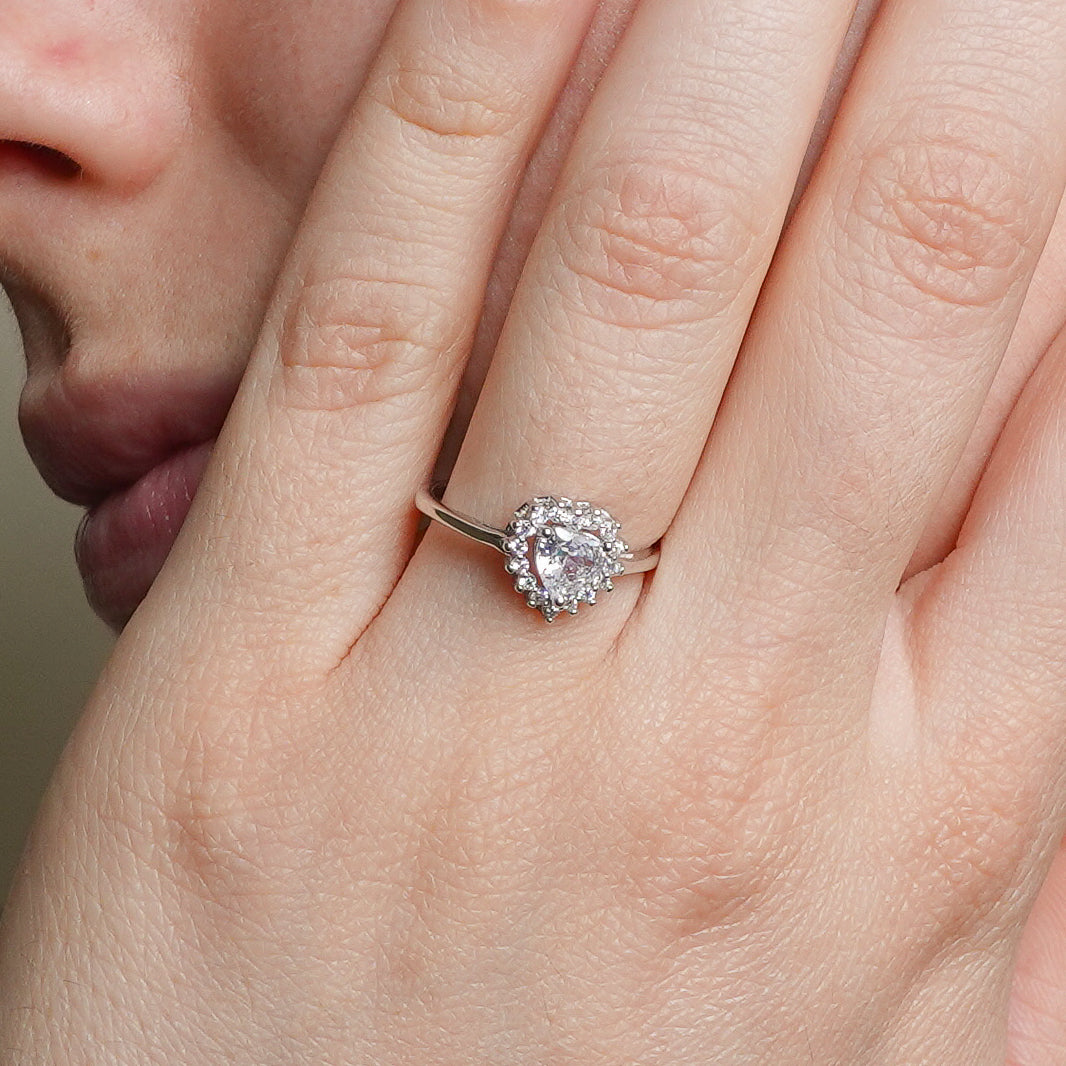 Anillo ajustable Corazón Lovelle