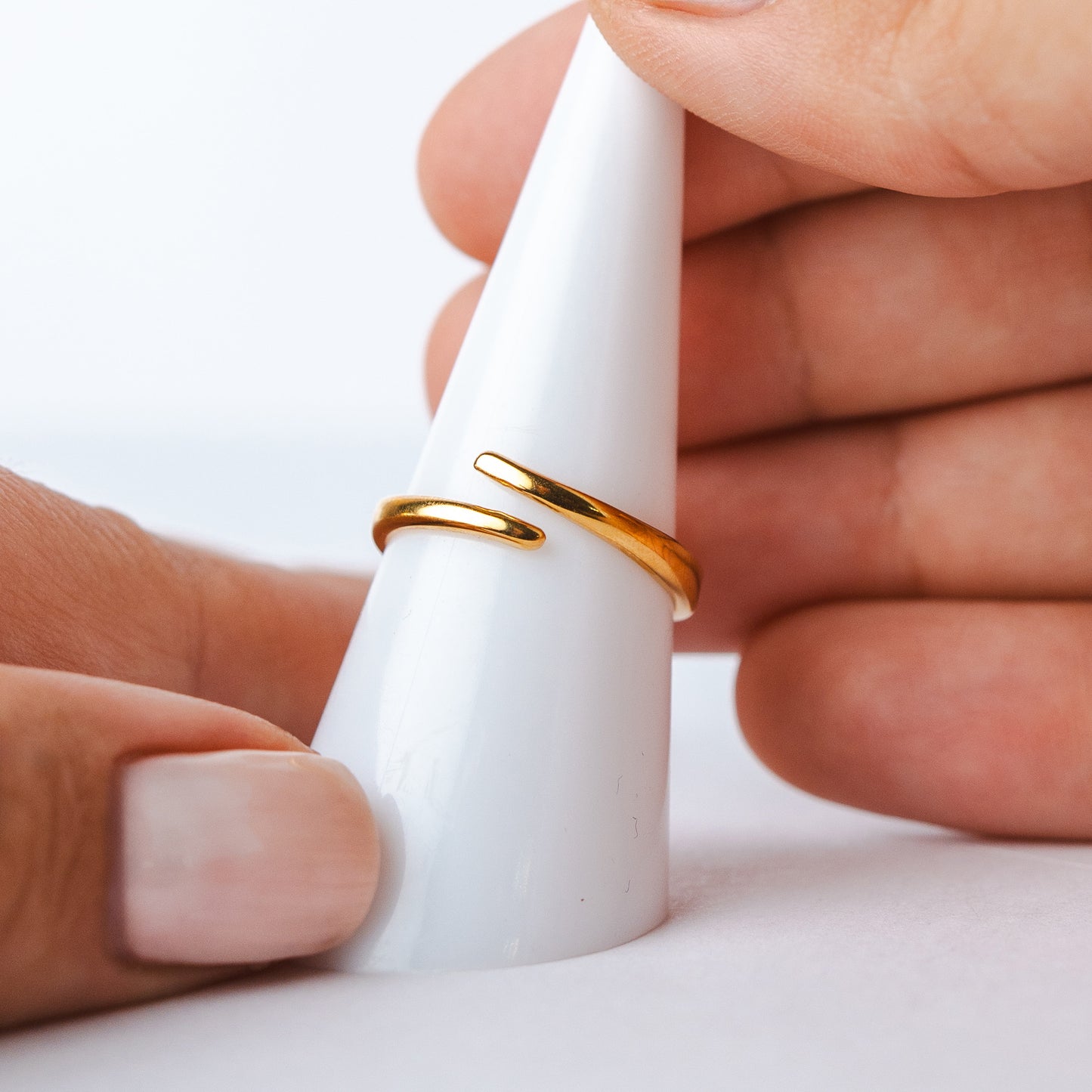 Anillo ajustable Brillo Marquise