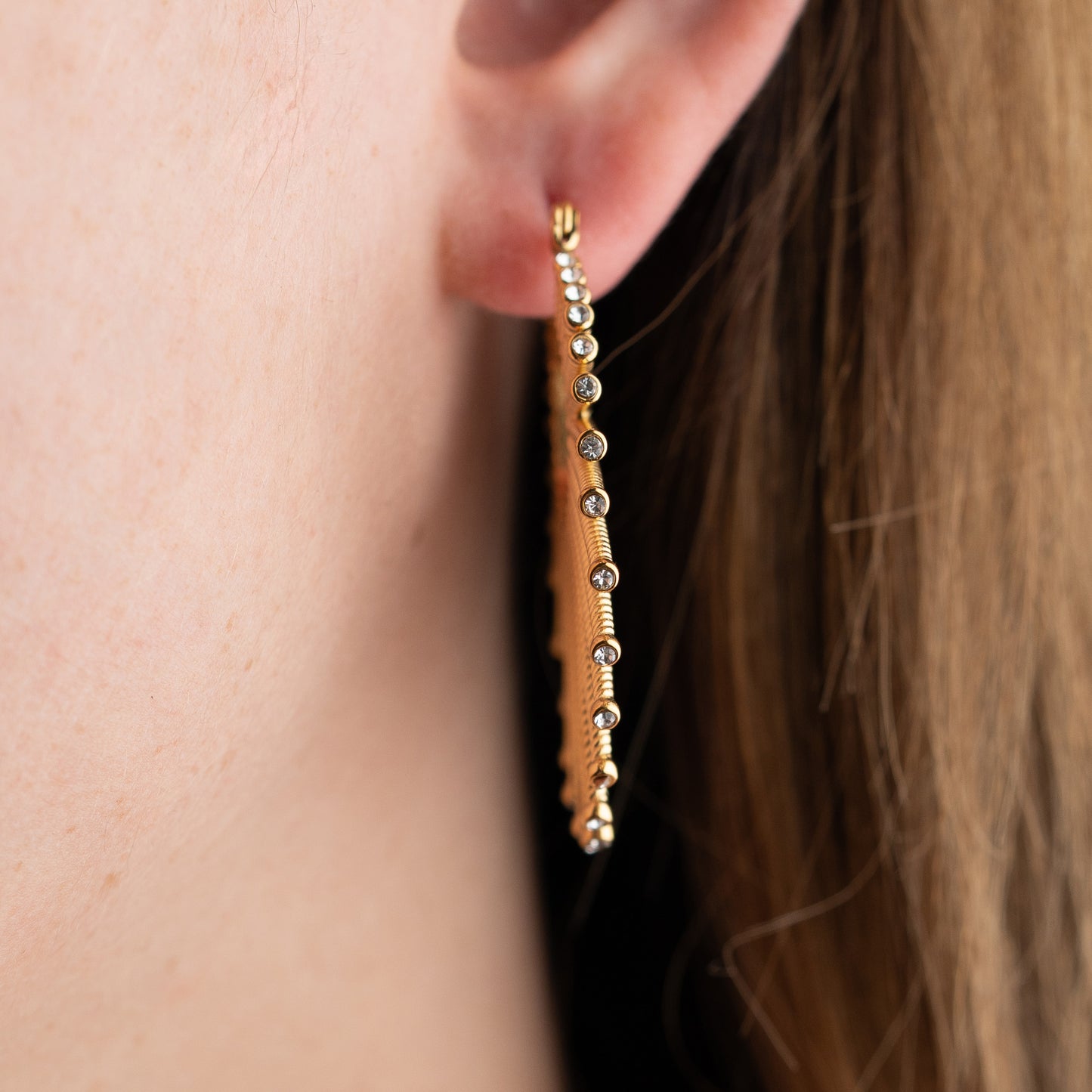 Aros argollas Sun Circones Gold