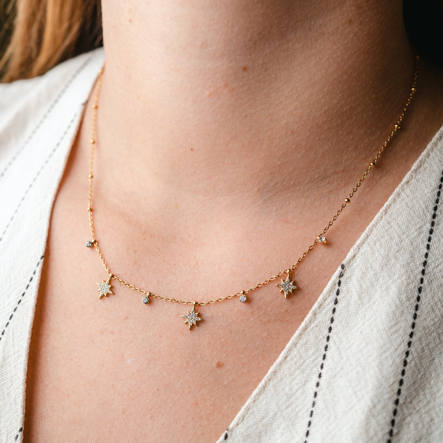 Collar Estrellas Delicadas