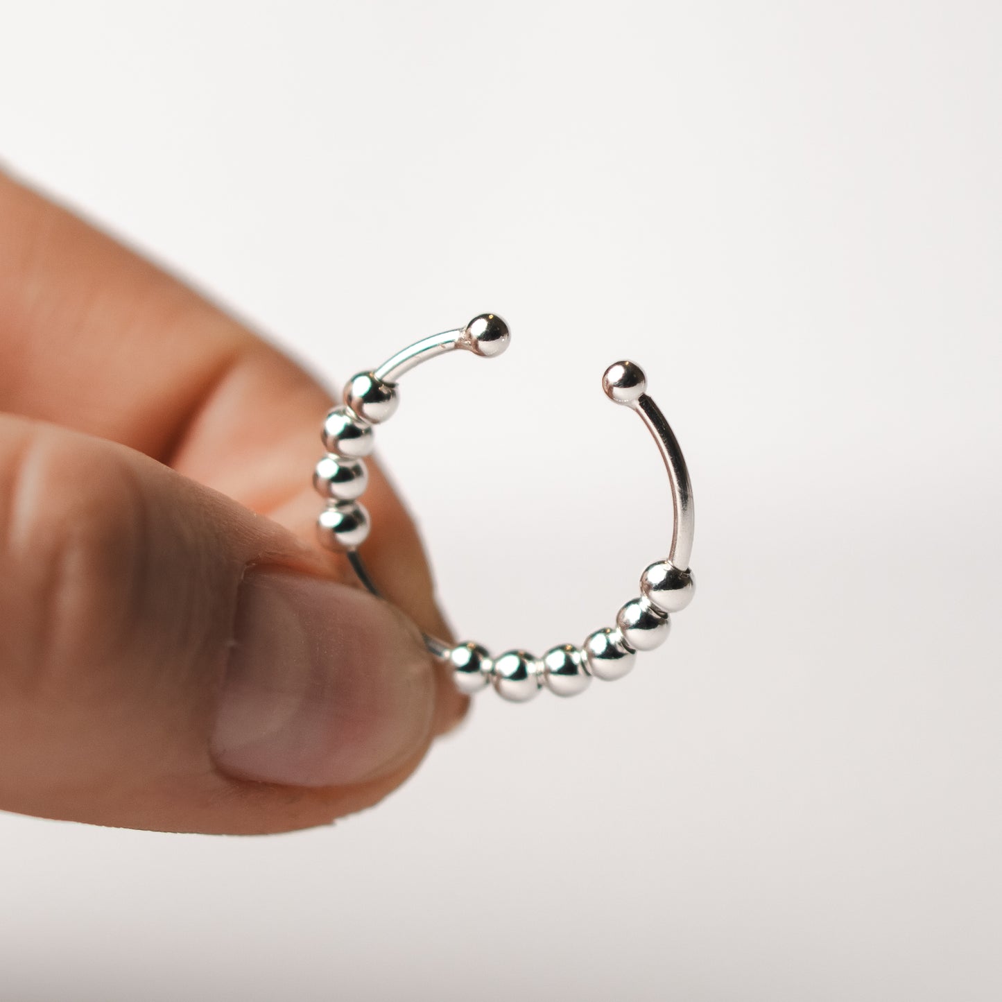 Anillo ajustable antiestrés