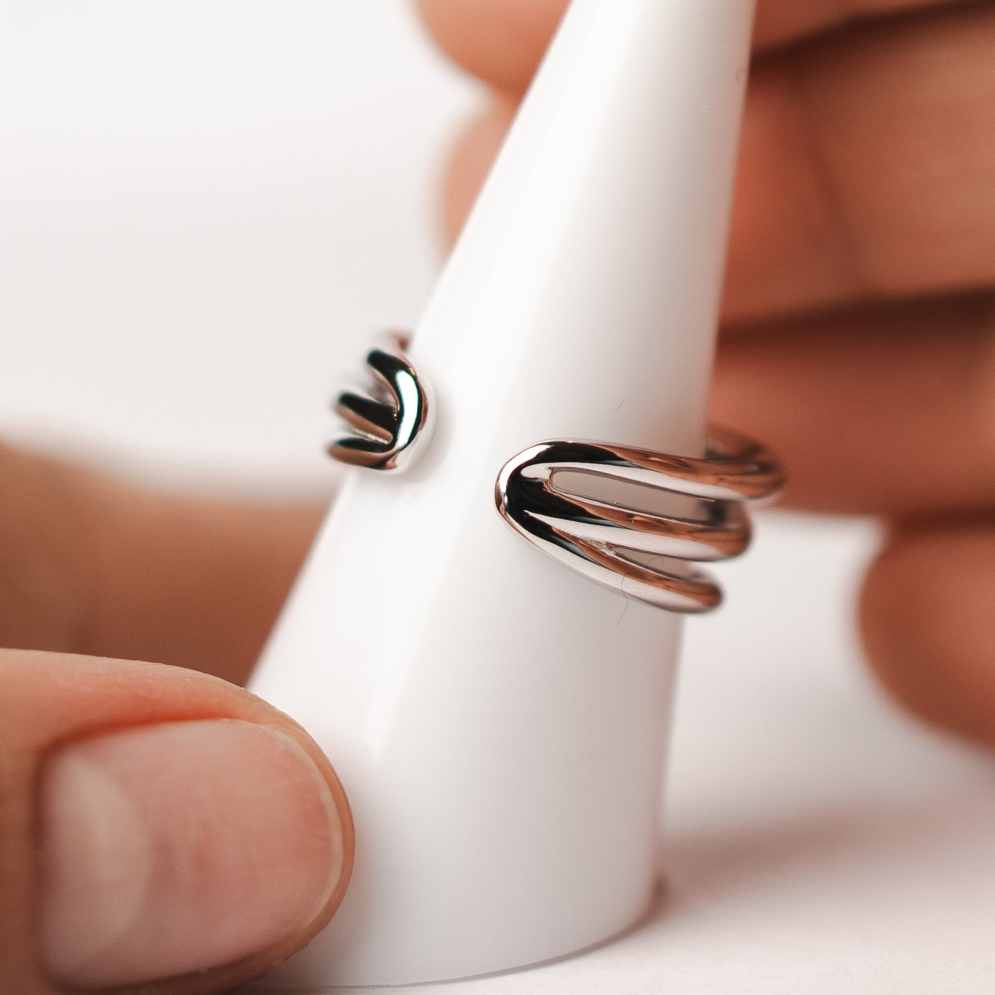 Anillo ajustable nudo