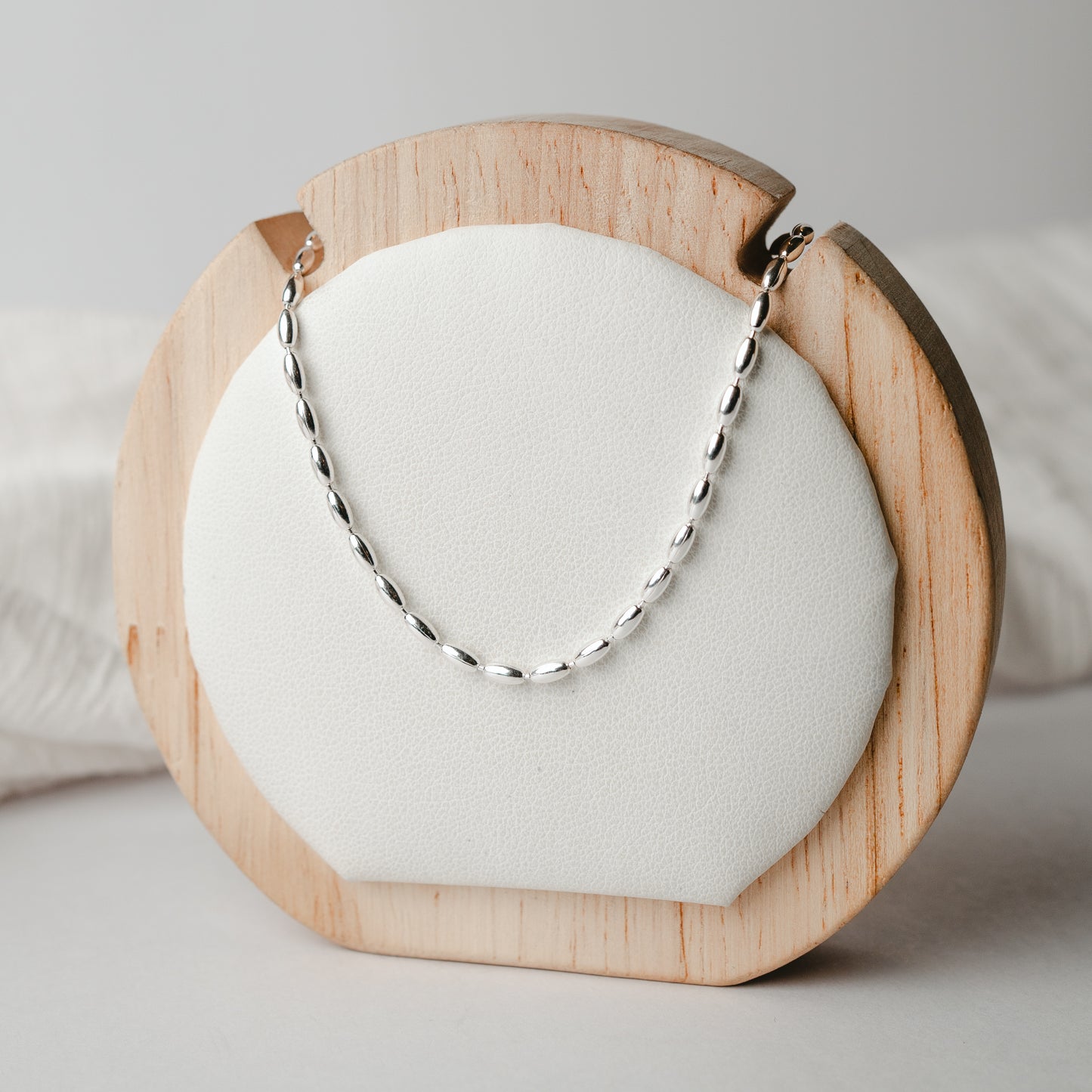Collar largo mostacillas