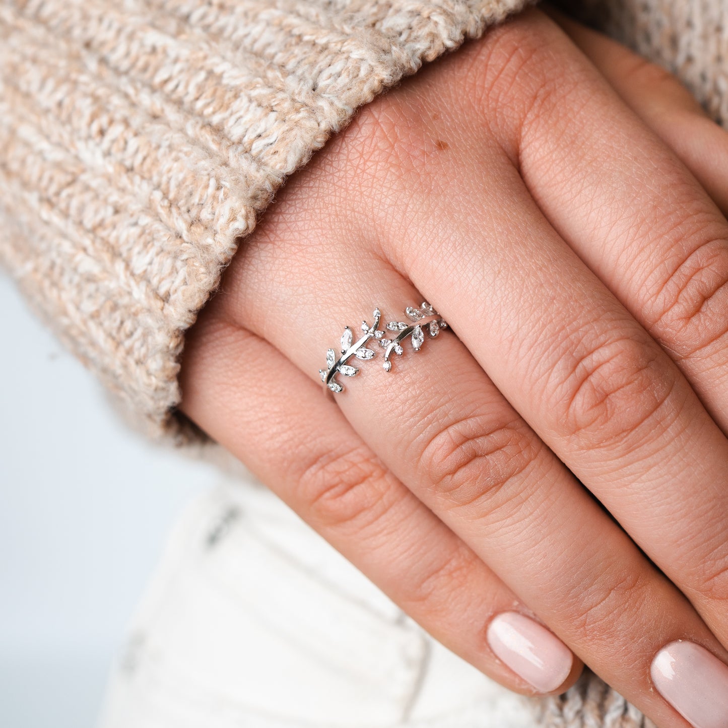 Anillo ajustable espiga