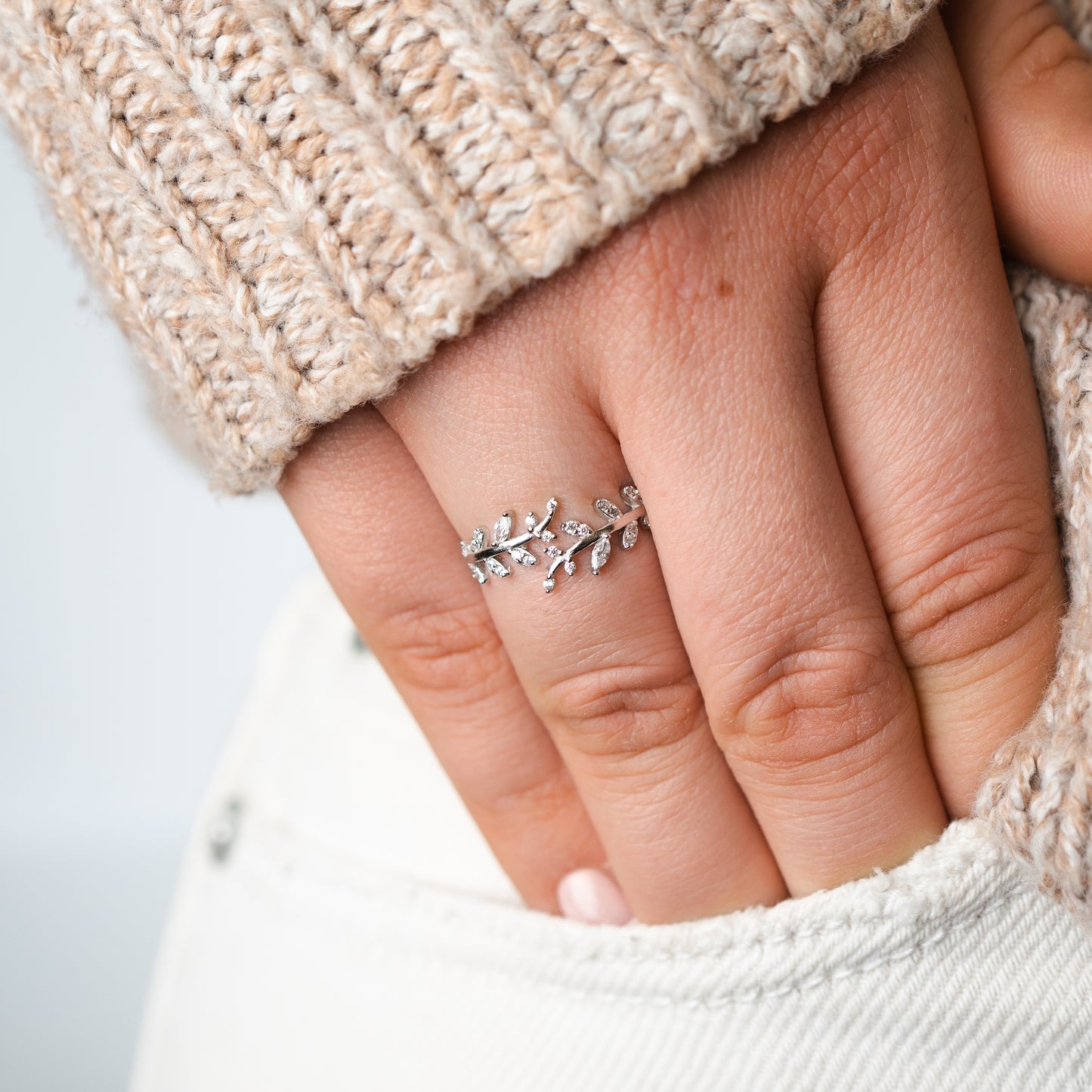 Anillo ajustable espiga