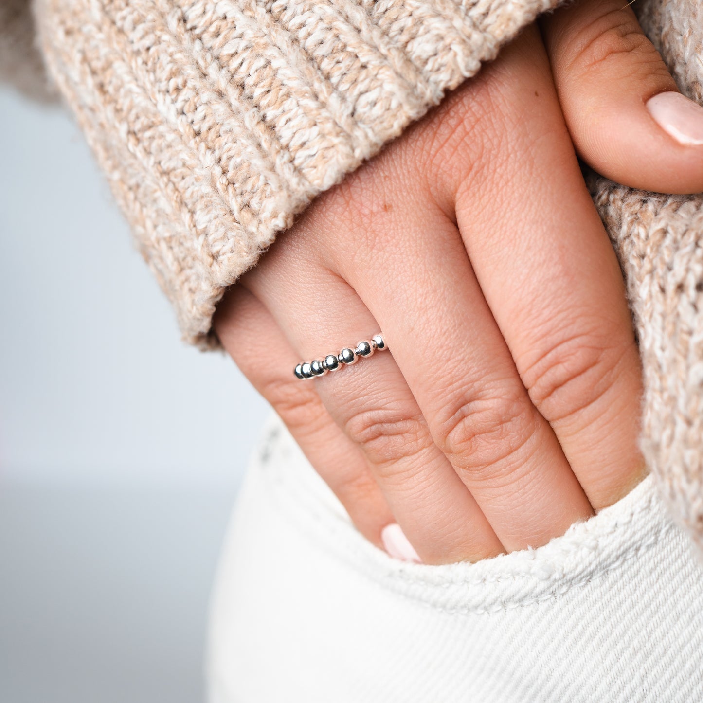 Anillo ajustable antiestrés