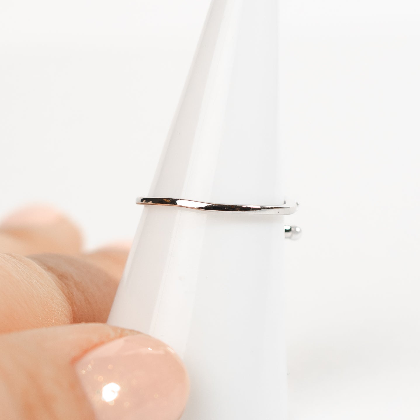 Anillo ajustable espiga circones