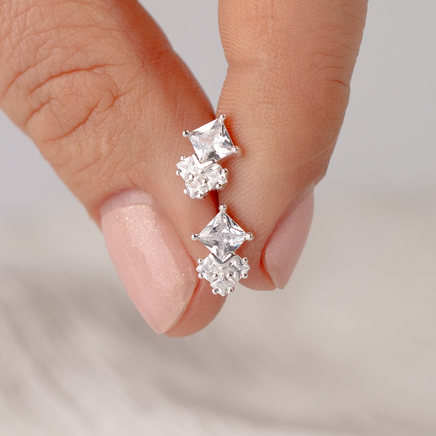 Aros pegados con tope circones