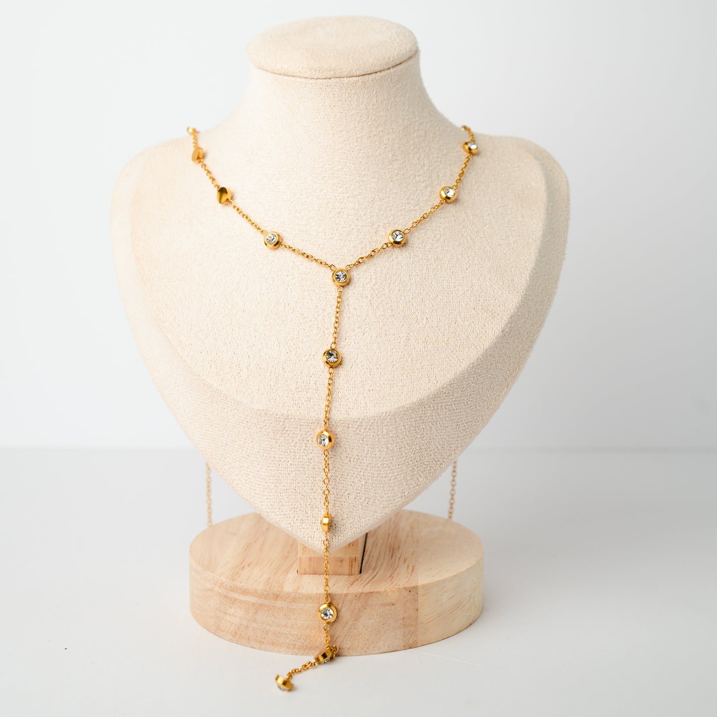 Collar cascada de luz