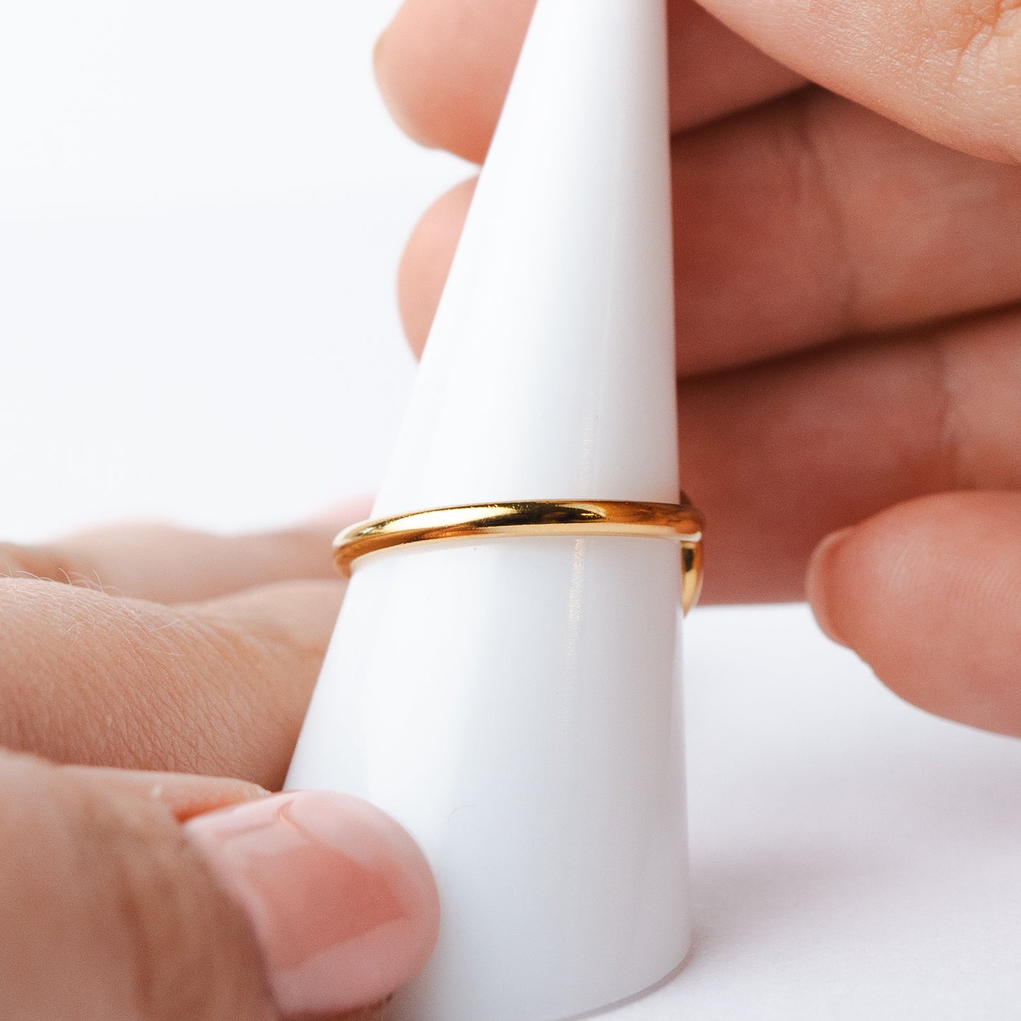 Anillo ajustable serpiente bañado en oro