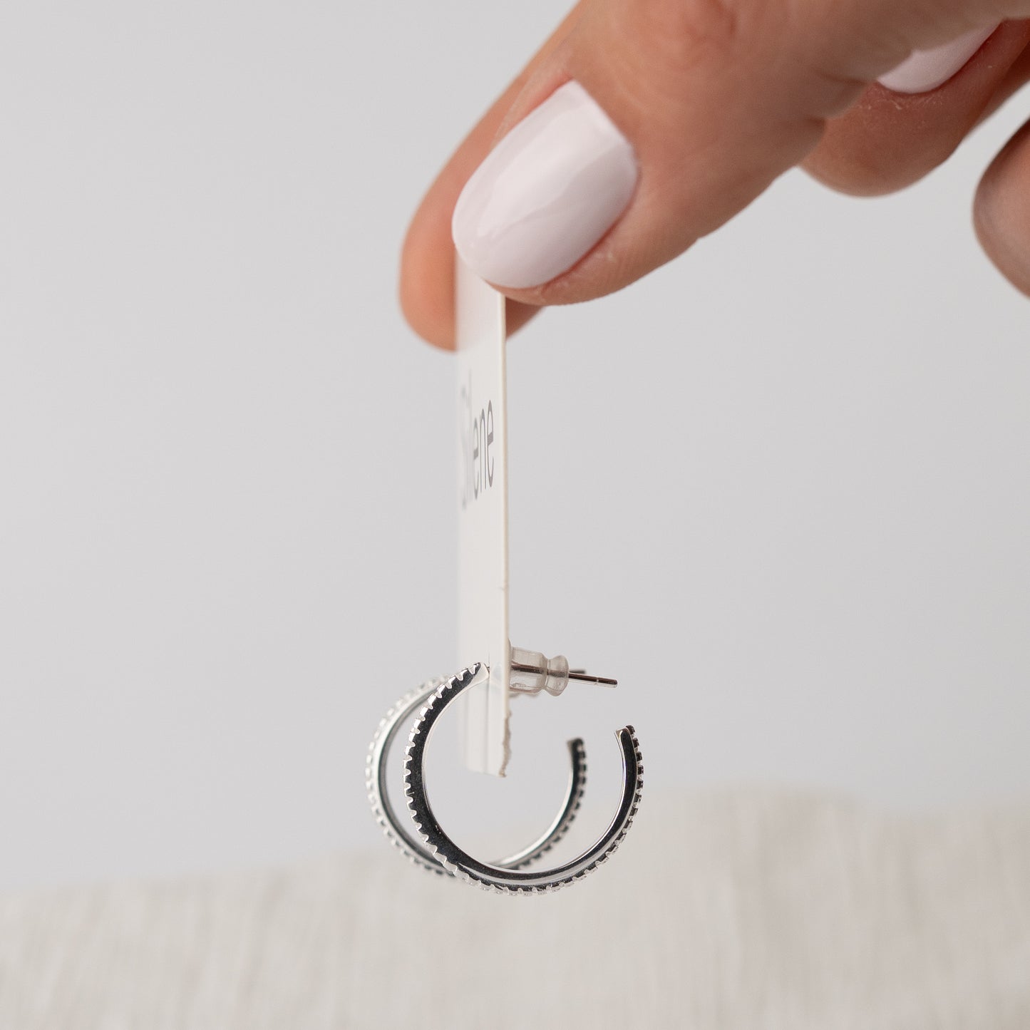 Aros semi argolla circones