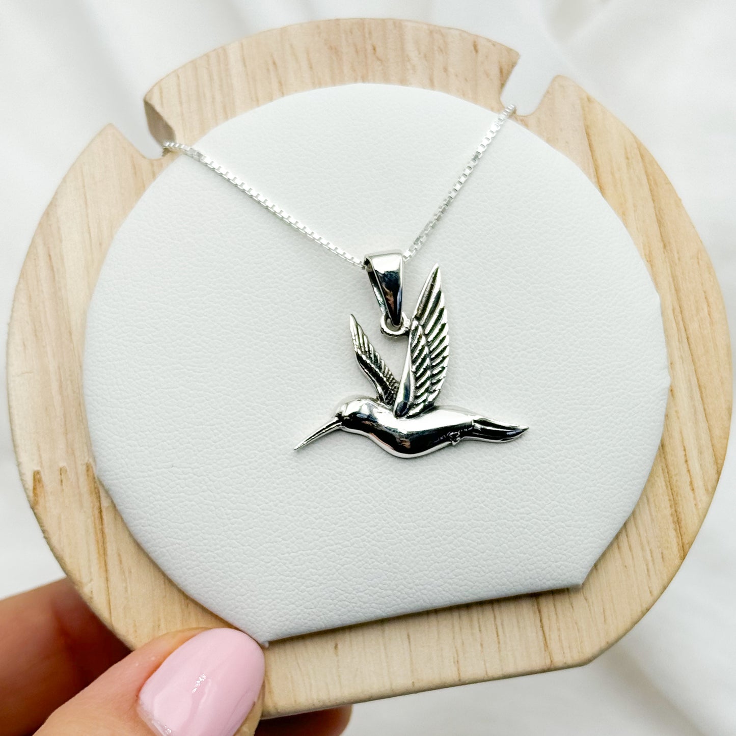 Collar de colibri grande