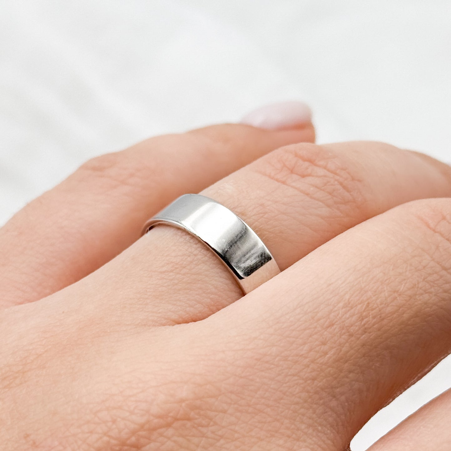 Anillo ajustable liso