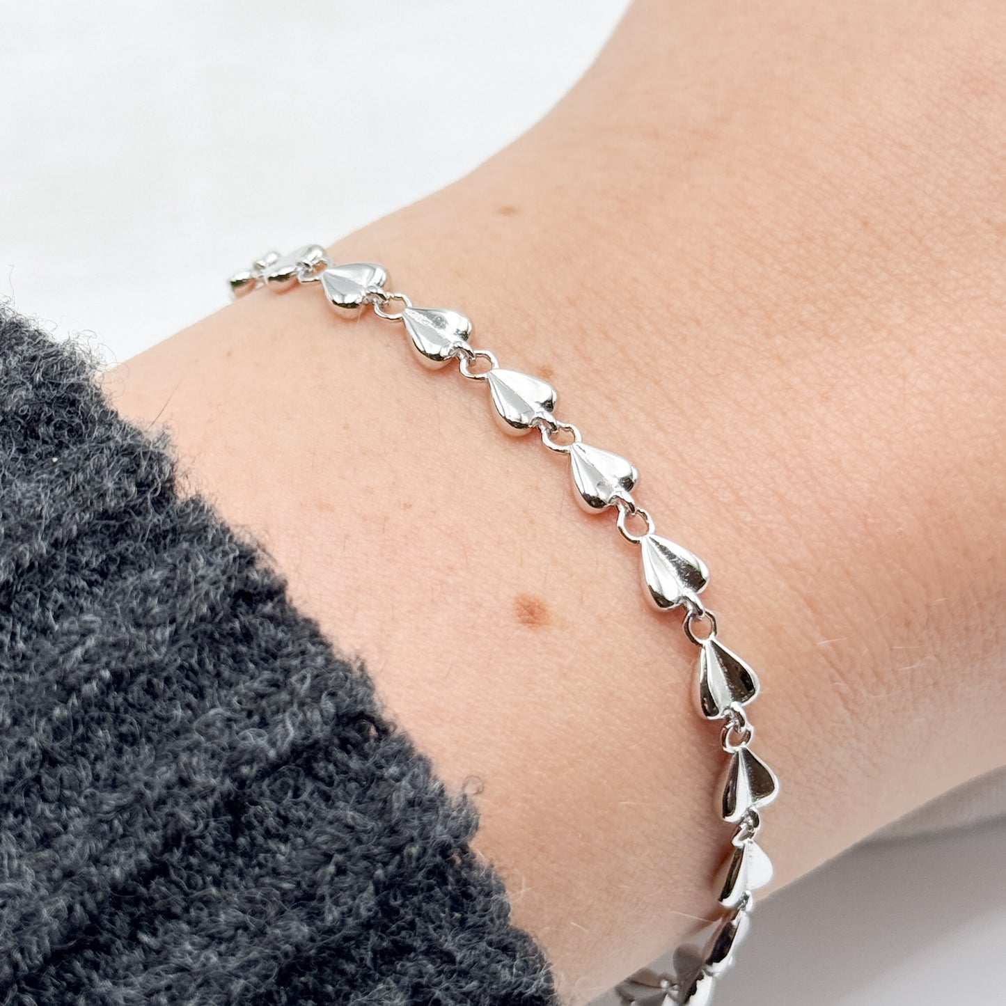 Pulsera corazones
