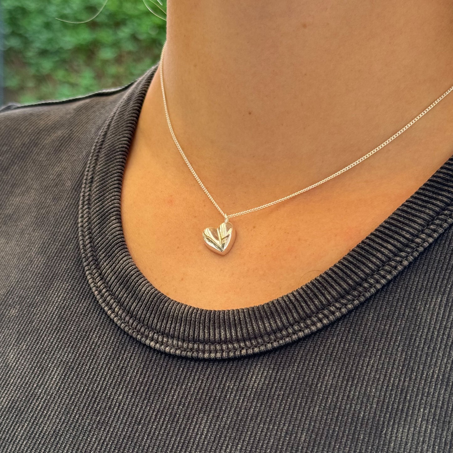 Collar de corazón