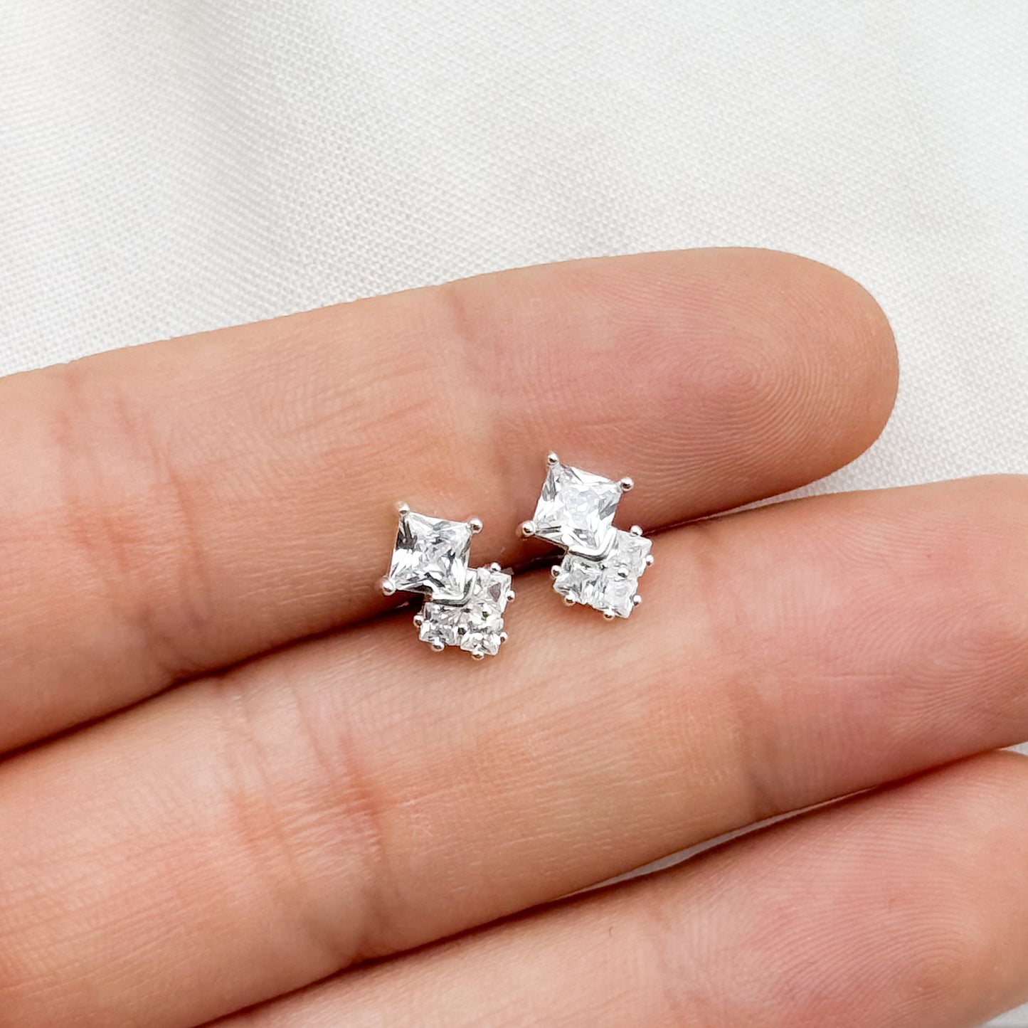 Aros pegados con tope circones