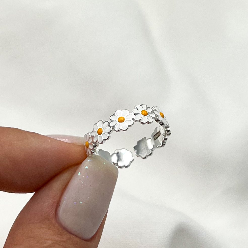 Anillo ajustable margarita