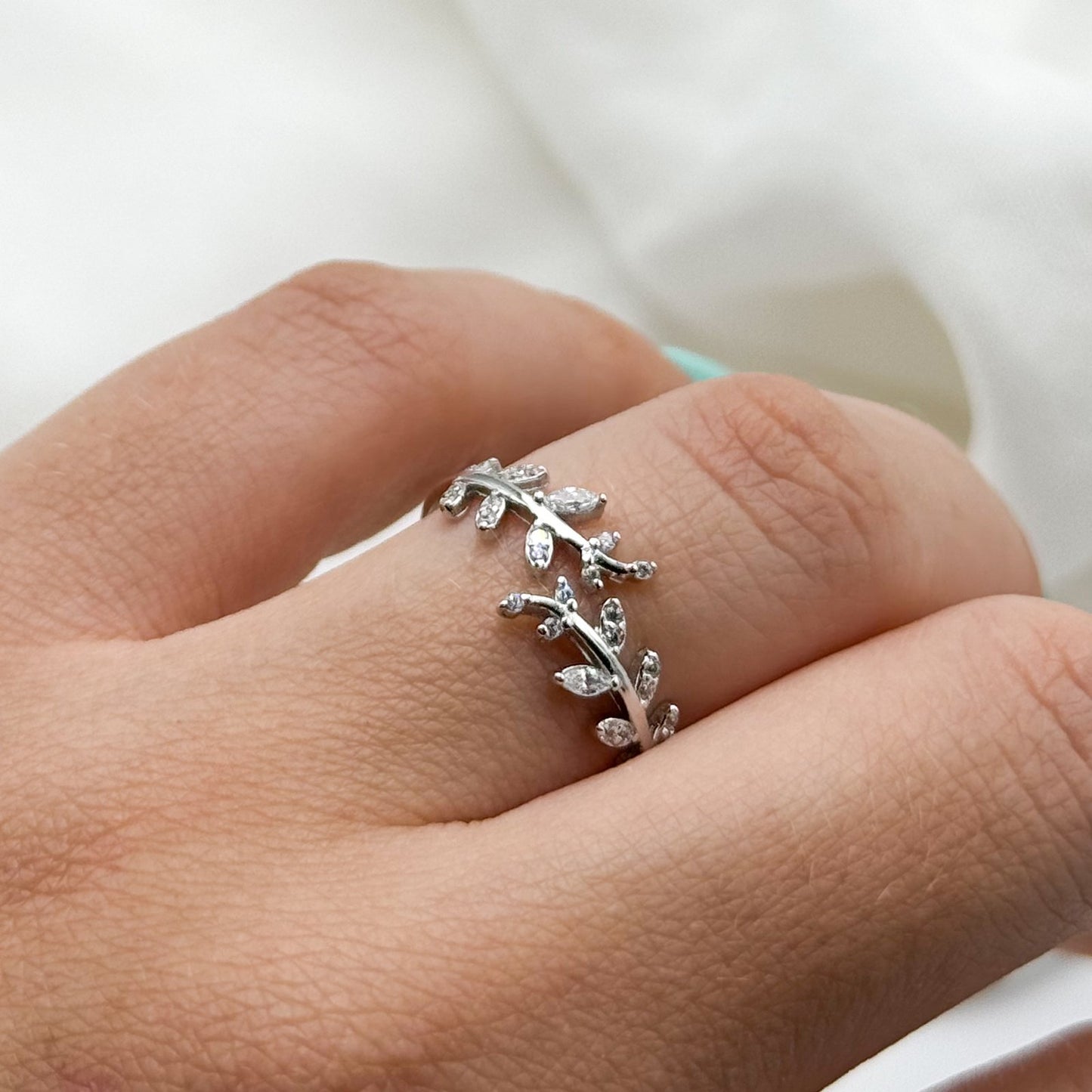 Anillo ajustable espiga