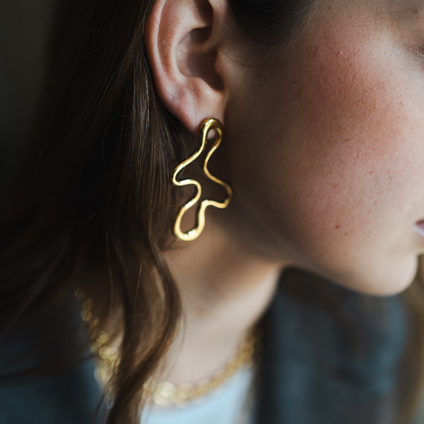 Aros pegados desiguales