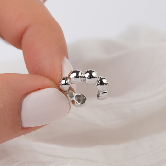 Aro ear cuff esferas