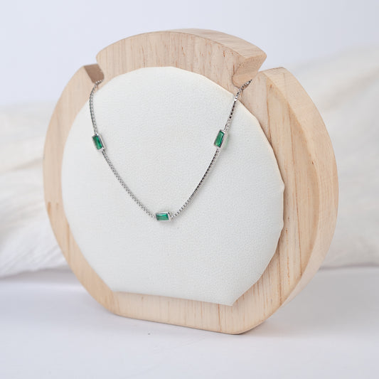 Collar circones verdes