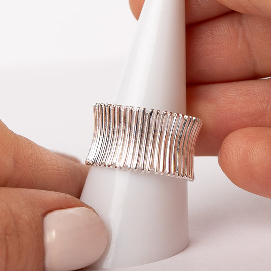 Anillo ajustable lineas