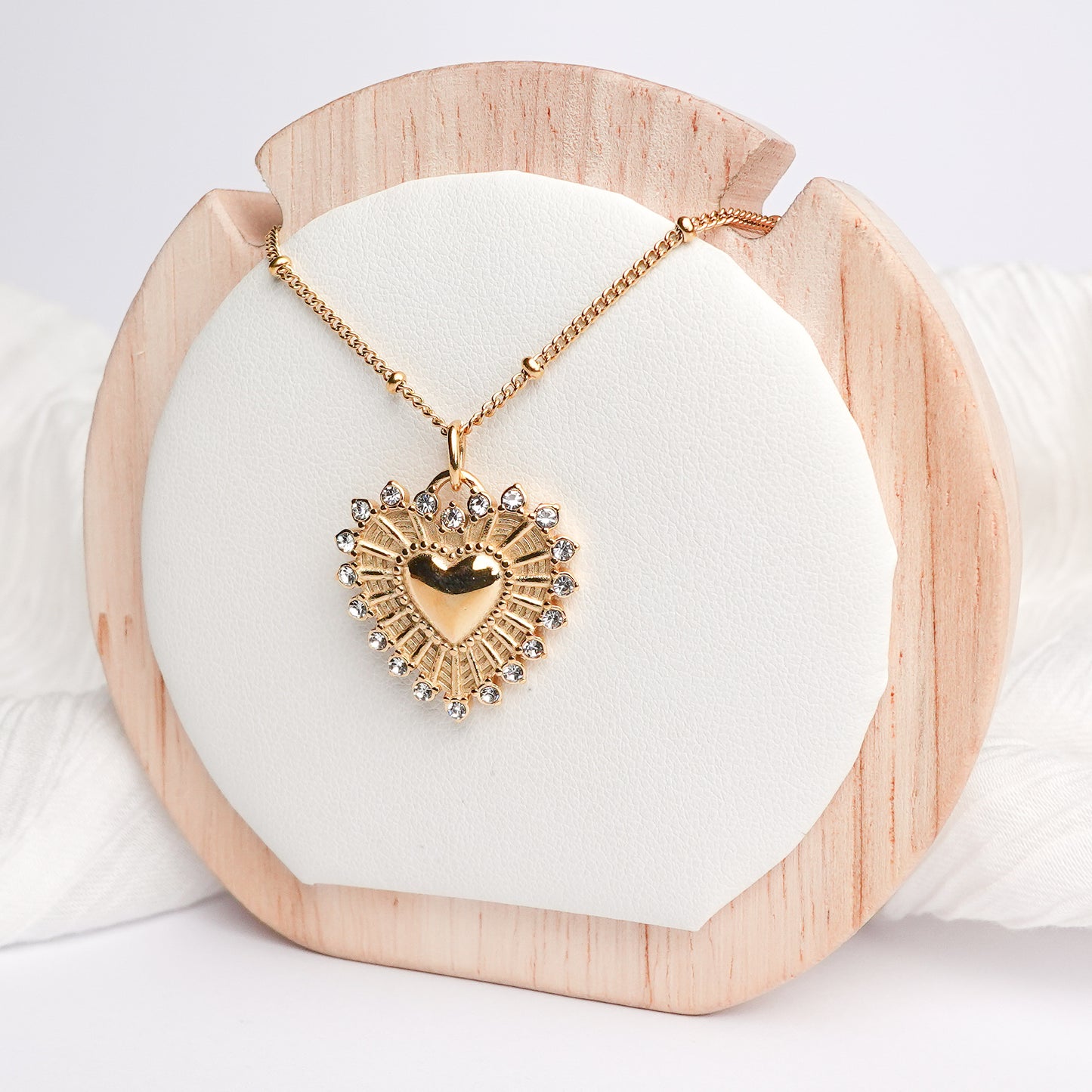 Collar corazón Aurelia