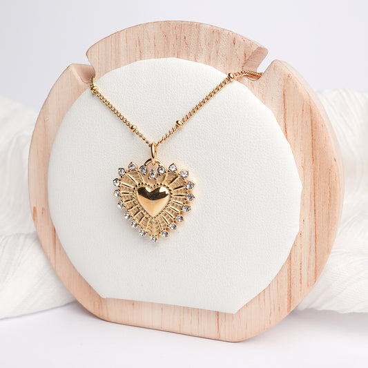Collar corazón Aurelia