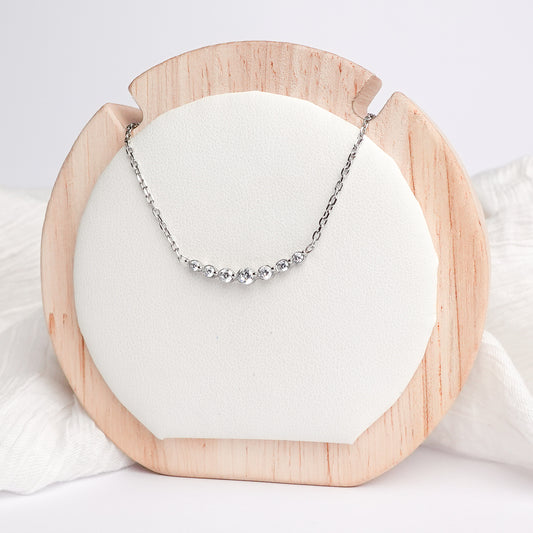 Collar destello de luz silver