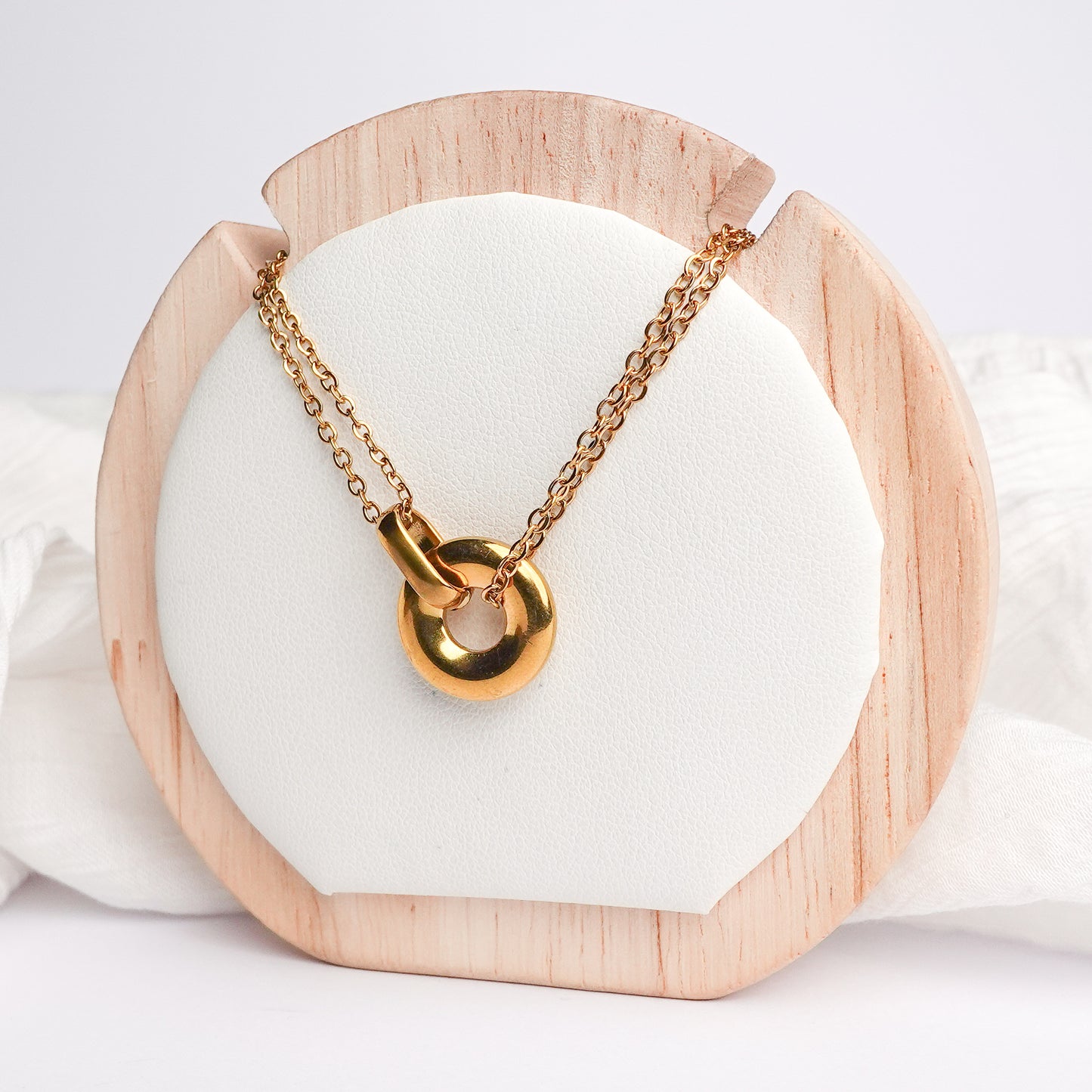 Collar aurelia gold