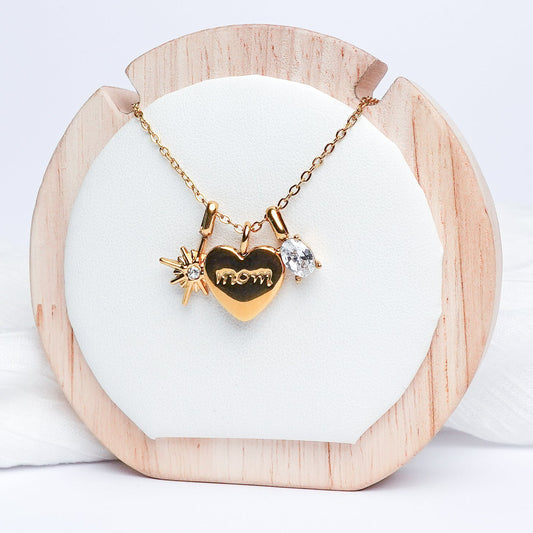Collar mamá amor eterno